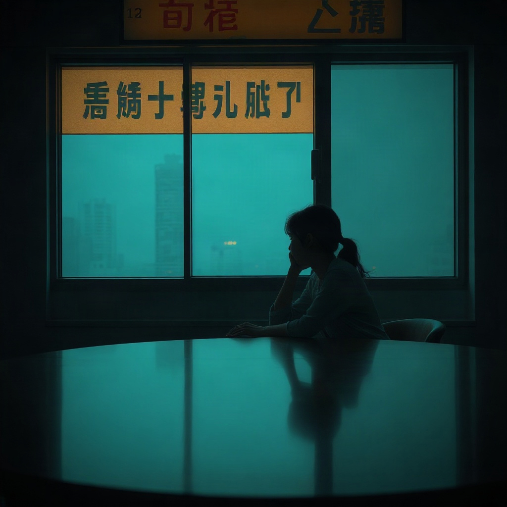 AI 短剧《虚拟回声》情感场景